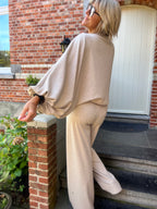Set Feline broek en pull - beige